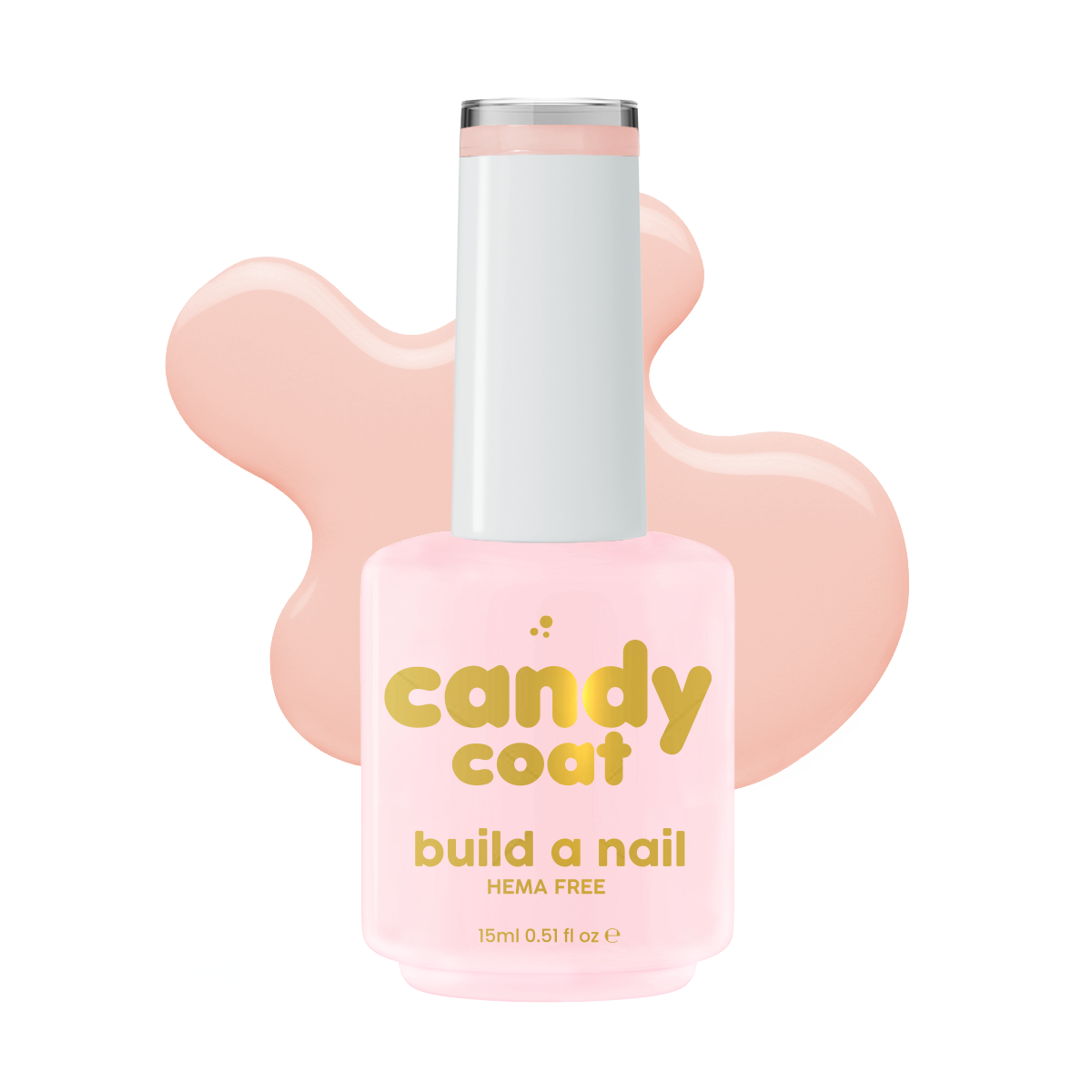 Candy Coat - HEMA Free Build-a-Nail® - BH008 15ml - Candy Coat