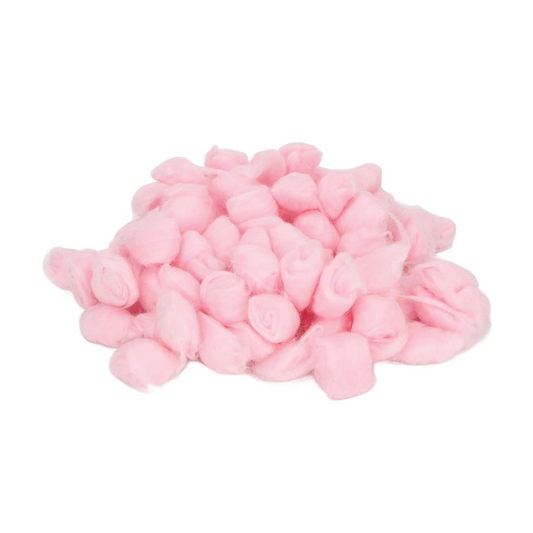 Cotton Candy Floss Balls - Pink