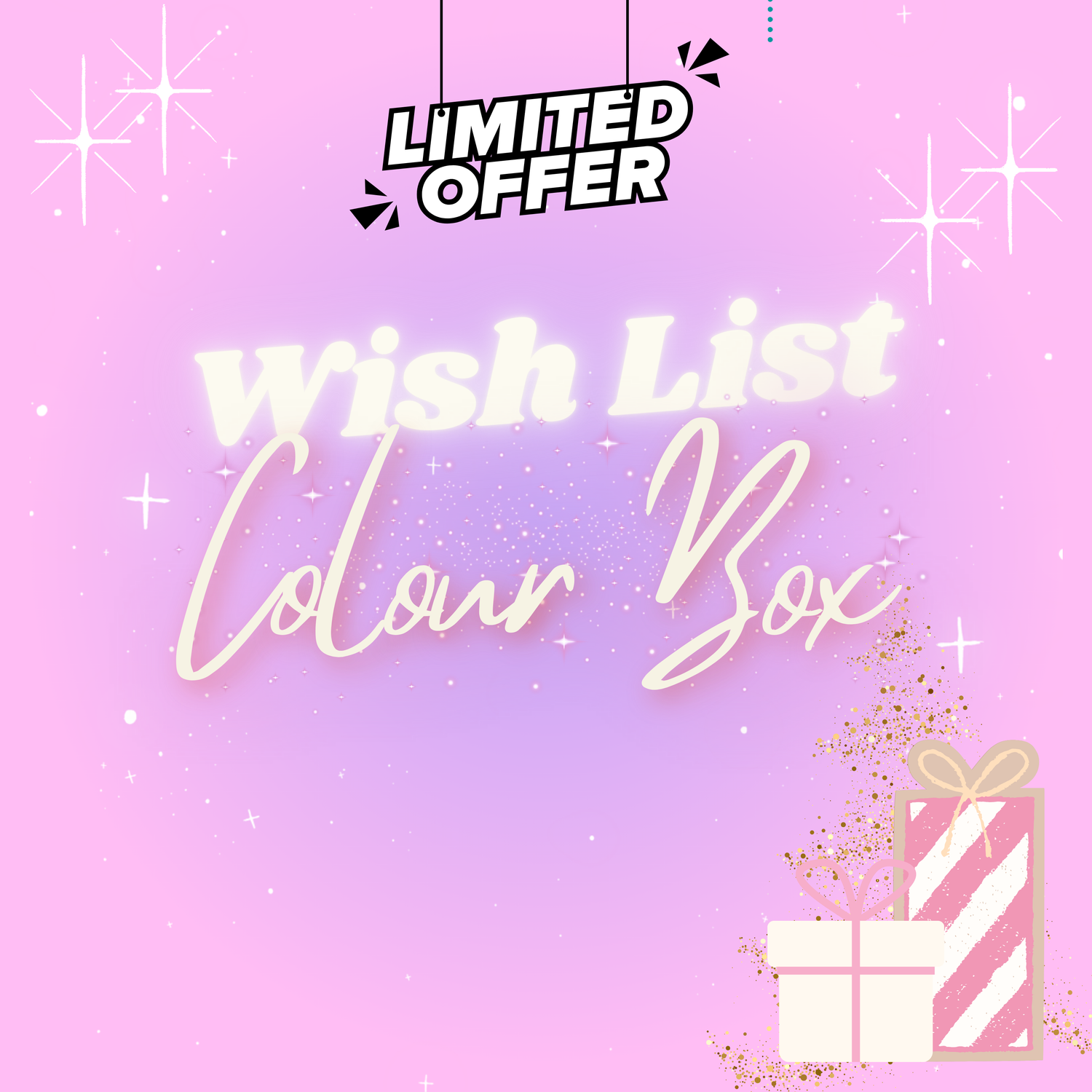 Limited Offer Wish List Colour Box for festive gel manicure lovers – Candy Coat.