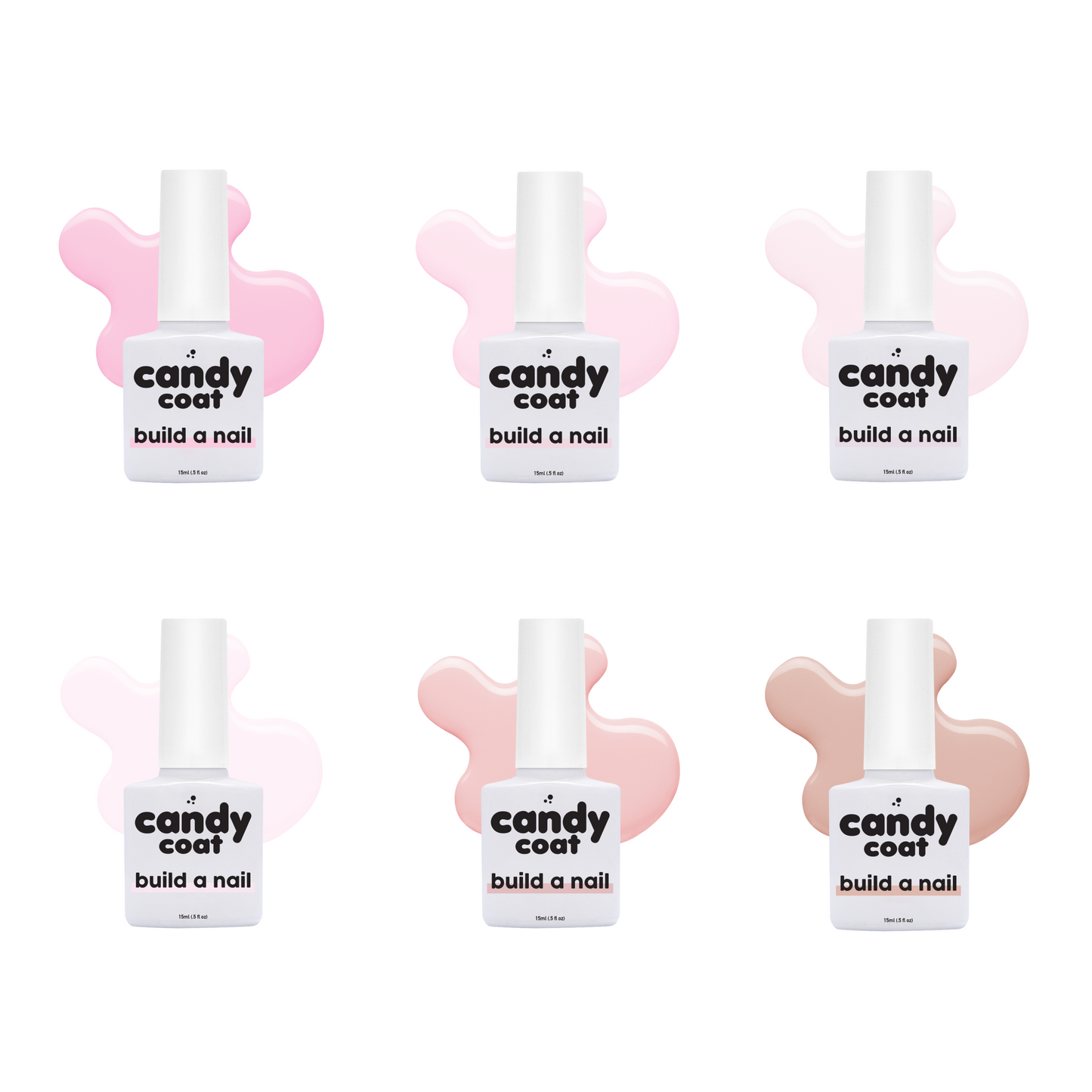 Build-a-Nail® Builder Gel - Set of 6