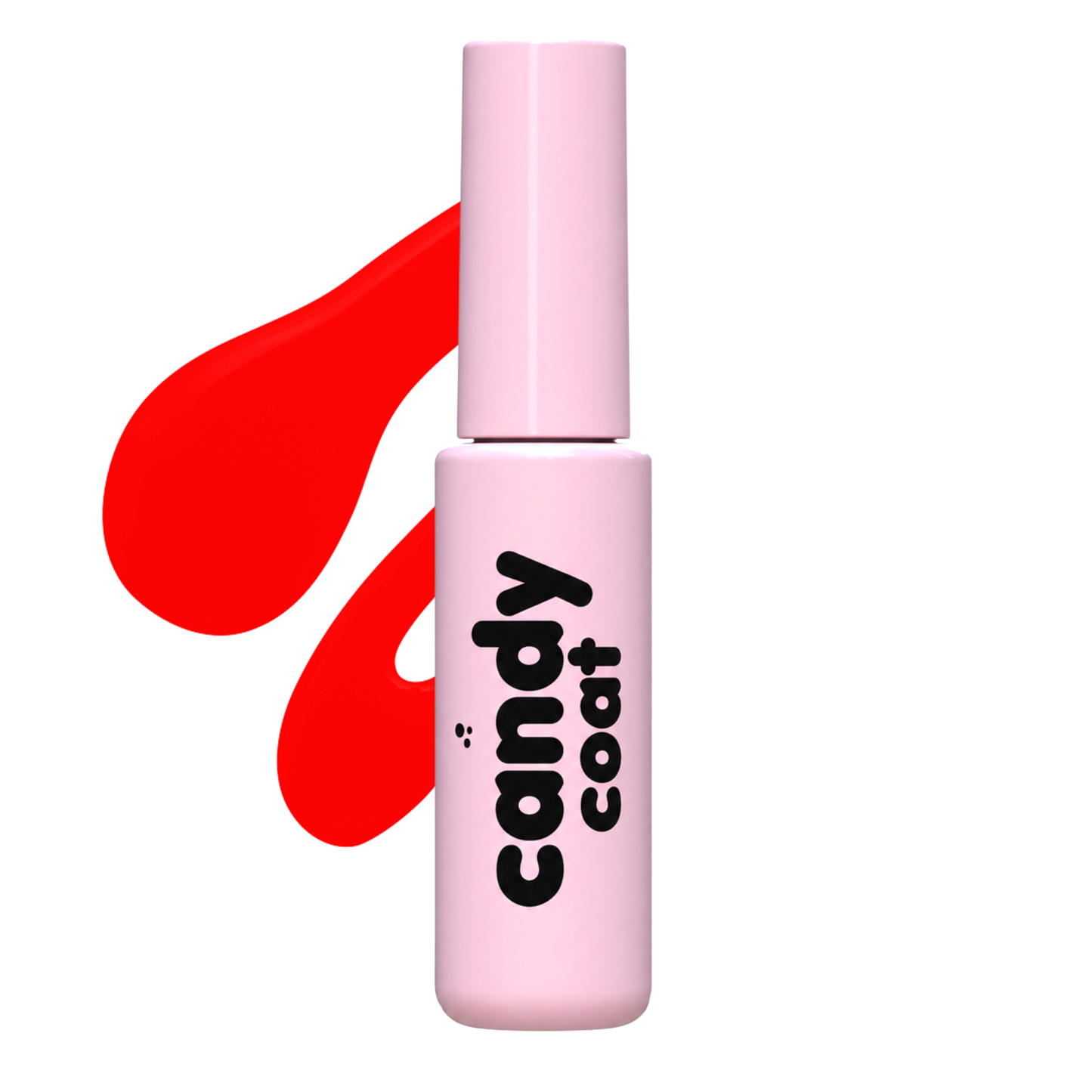 Candy Coat Colour Xpress 2-in-1 HEMA-free gel polish in a soft pink bottle with black logo