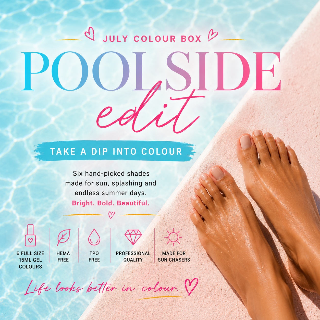 Poolside Colour Box