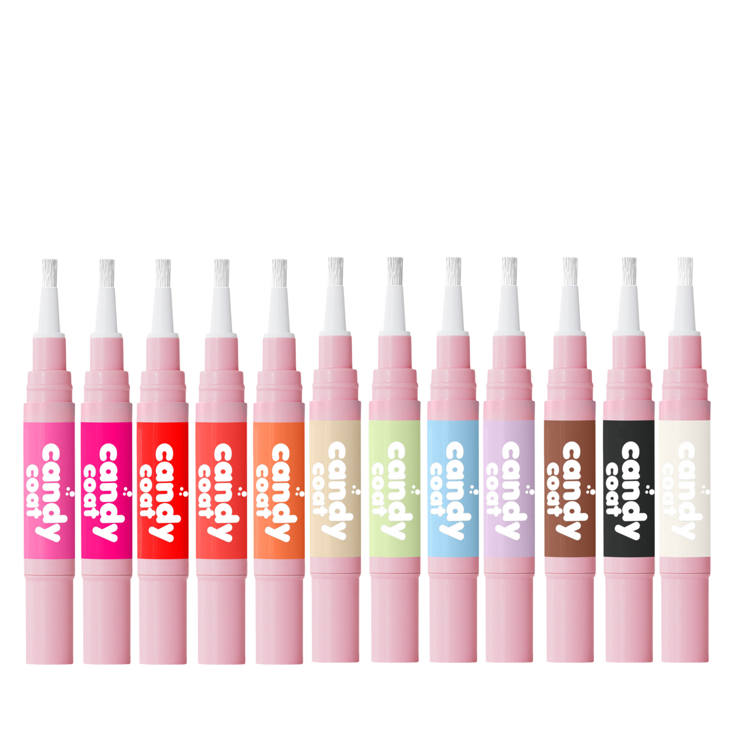 Candy Stix® Rainbow Gel Nail Pen Set 12pc