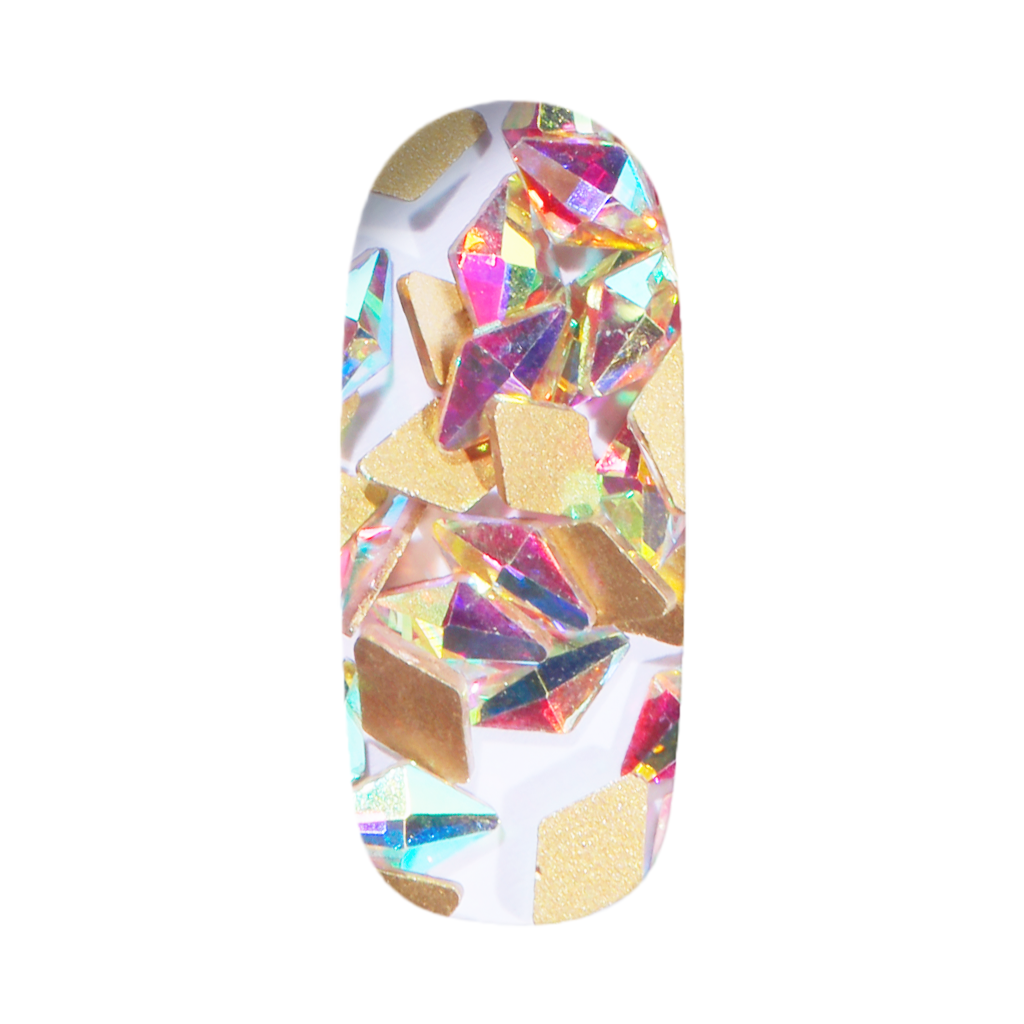 Shimmering Nail Bling | Rainbow Diamonds For Nails | Candy Coat