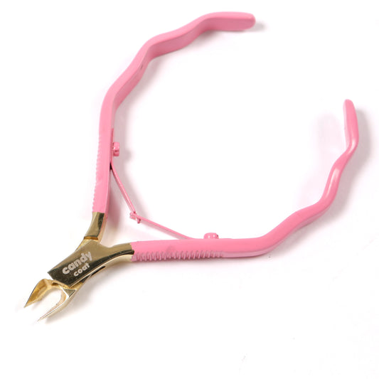 Pink + Gold Cuticle Nipper - Candy Coat