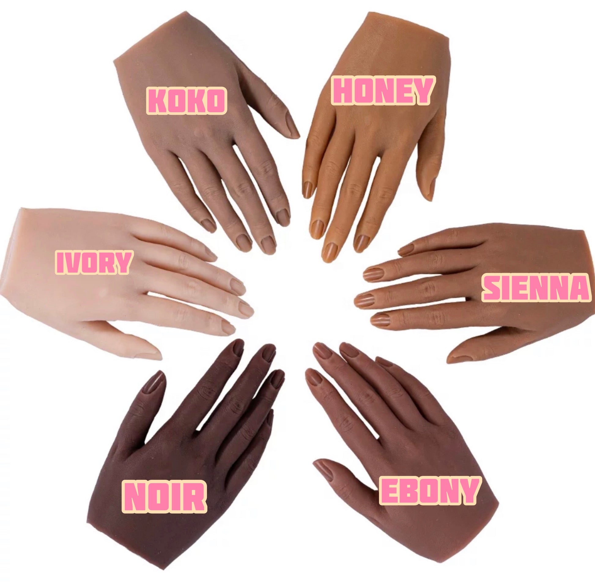 Candy Coat - Silicone Hand Model - Candy Coat