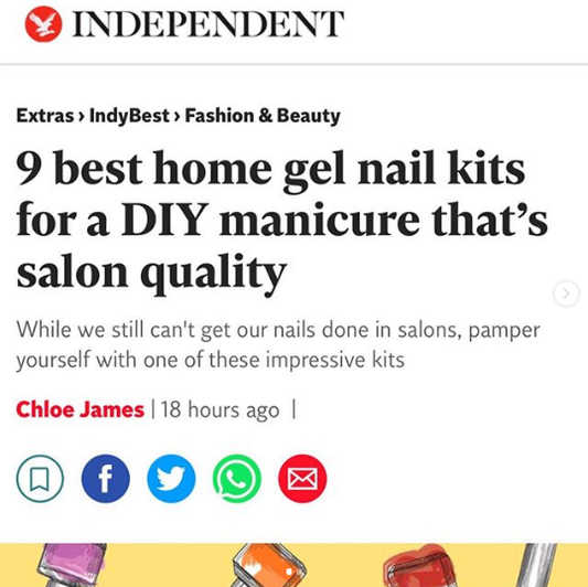 Candy Coat Salon DIY Kit Featured in The Independent