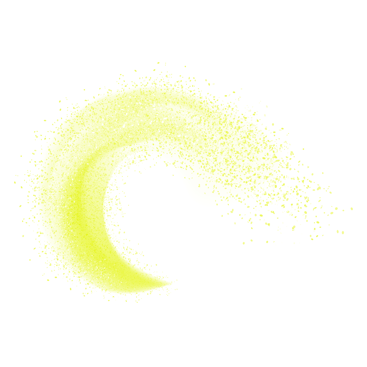 Candy Coat - Magic Candy Dust - Neon Yellow - 08