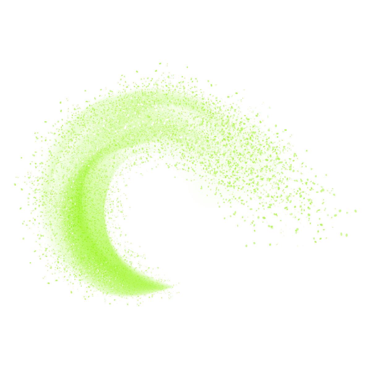 Candy Coat - Magic Candy Dust - Neon Green - 09