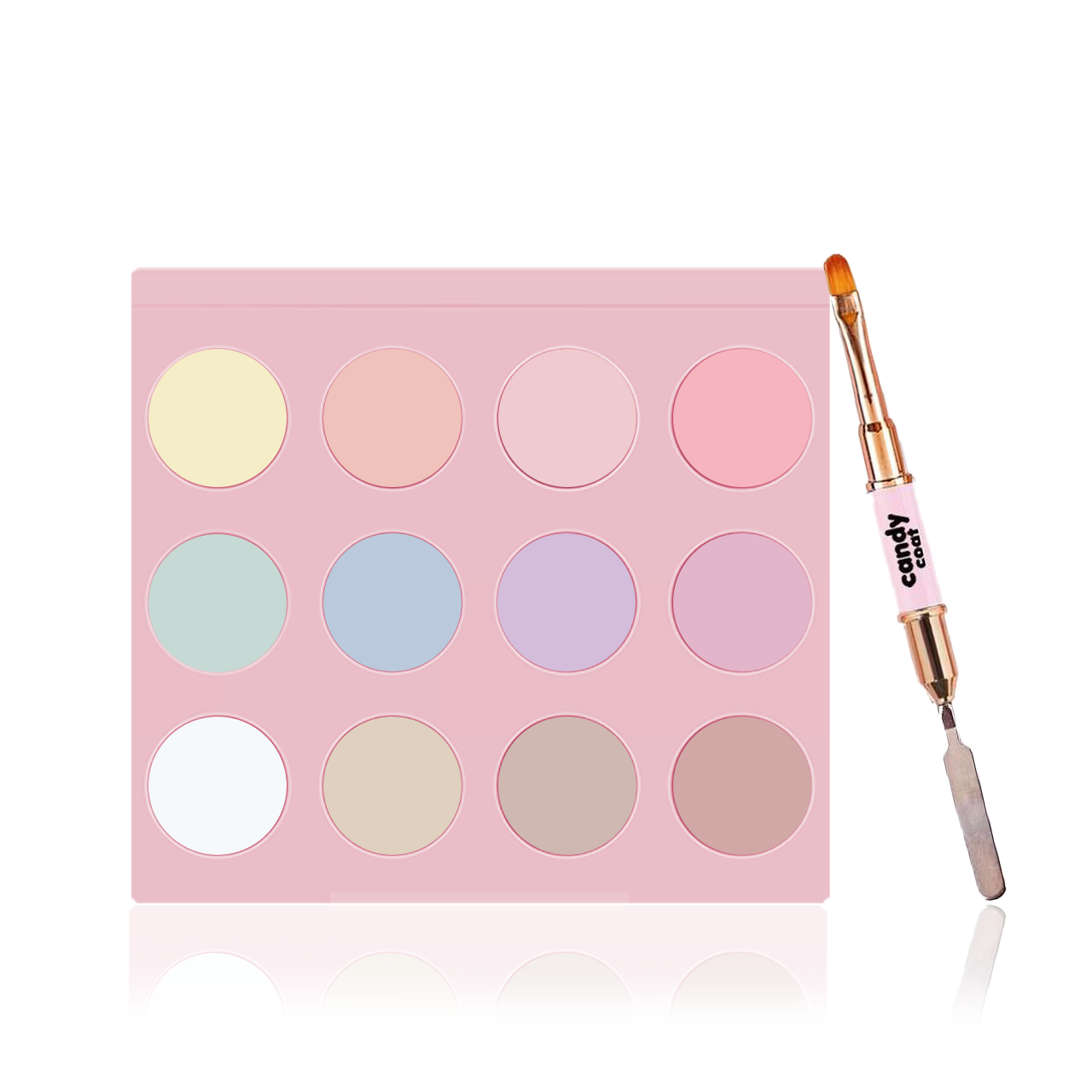 Candy Coat - HEMA Free Pastel Gel Polish Paint Palette