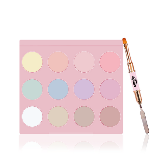 Candy Coat - HEMA Free Pastel Gel Polish Paint Palette