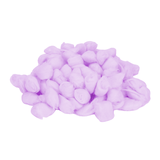 Candy Coat - Cotton Candy Floss Balls - Lilac