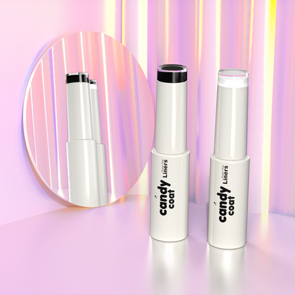 Nail art liners, nail art gel, black gel polish liner, white gel liner