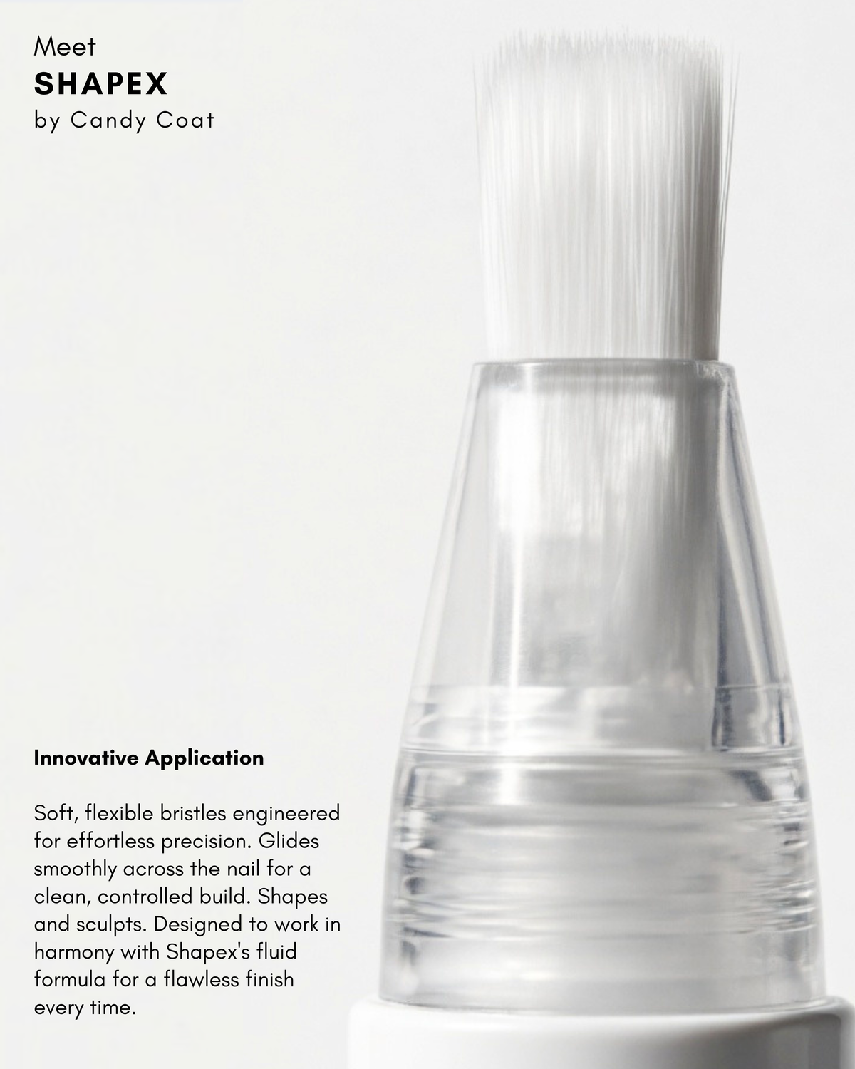 Shapex Precision Shaping Builder Gel Tube | Candy Coat