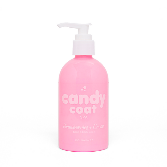 Candy Coat - Strawberries + Cream Hand Lotion