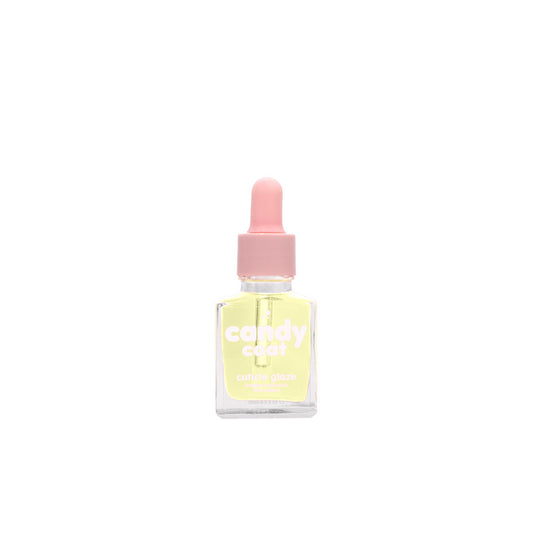 Candy Coat Cuticle Glaze in pink bottle – nourishing oil for healthy, glossy cuticles