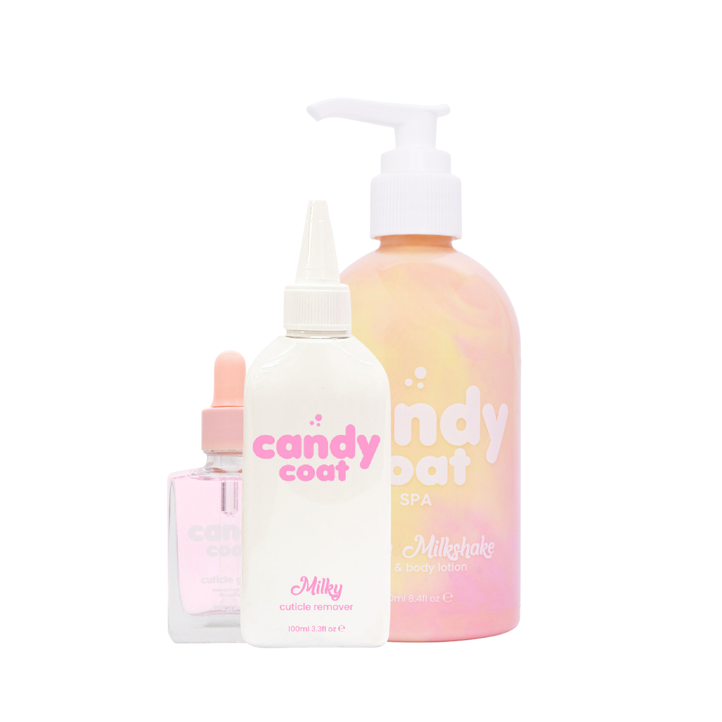 Hand Lotion, Cuticle Softener & Glaze Bundle