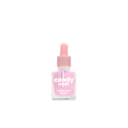 Candy Coat Cuticle Glaze in pink bottle – nourishing oil for healthy, glossy cuticles
