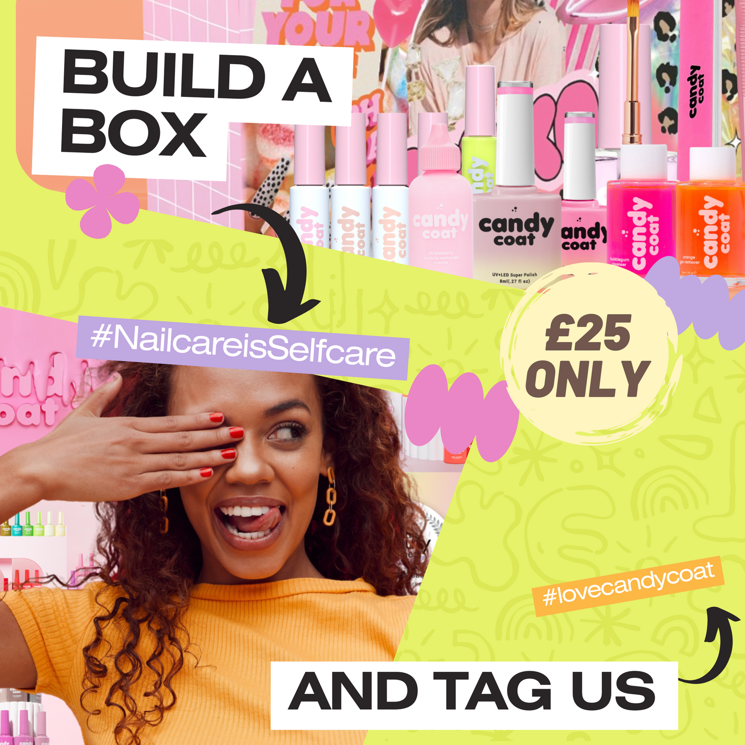 Pick 'n' mix your nail box💕🌈💅