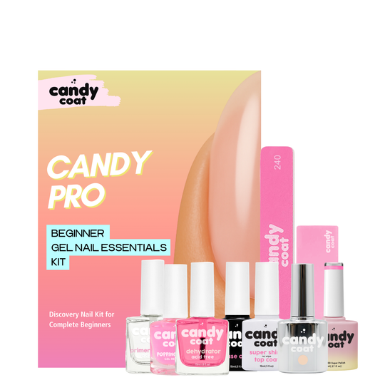 Candy PRO – Beginner Gel Nail Essentials Discovery Kit