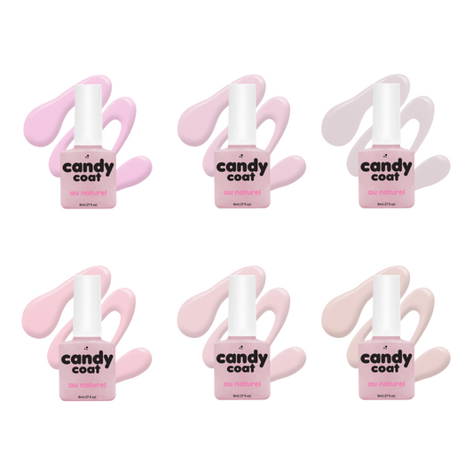 Au Naturel - Nude Gel Polish Set of 6