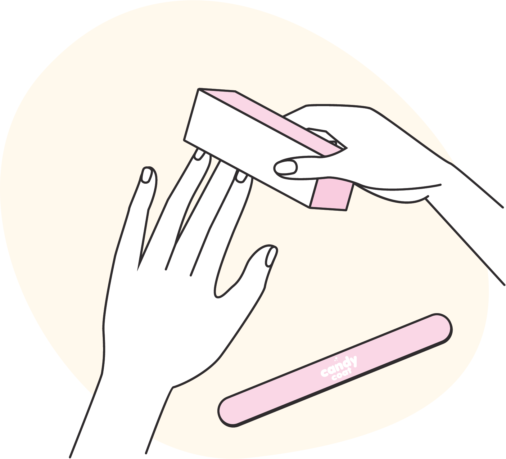 nail polish pens - candy stix