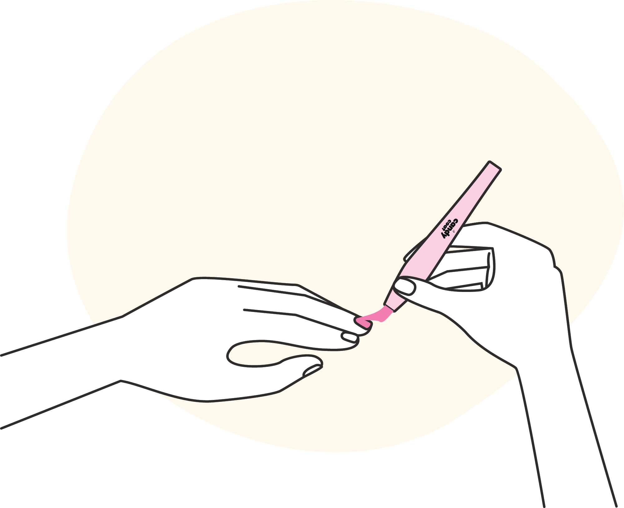 shop nail polish pens - candy stix 