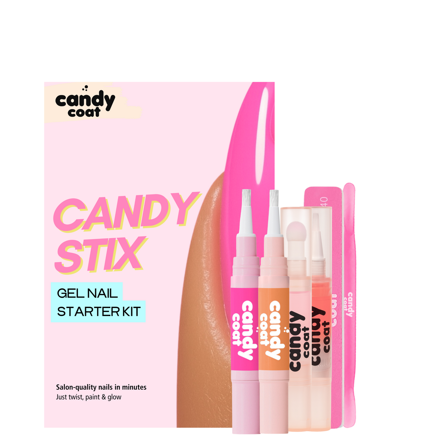 Candy Stix Gel Nail Pen Kit - HEMA Free