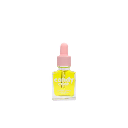 Candy Coat Cuticle Glaze in pink bottle – nourishing oil for healthy, glossy cuticles