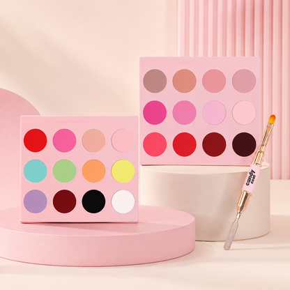 Nail Paint Palette Duo