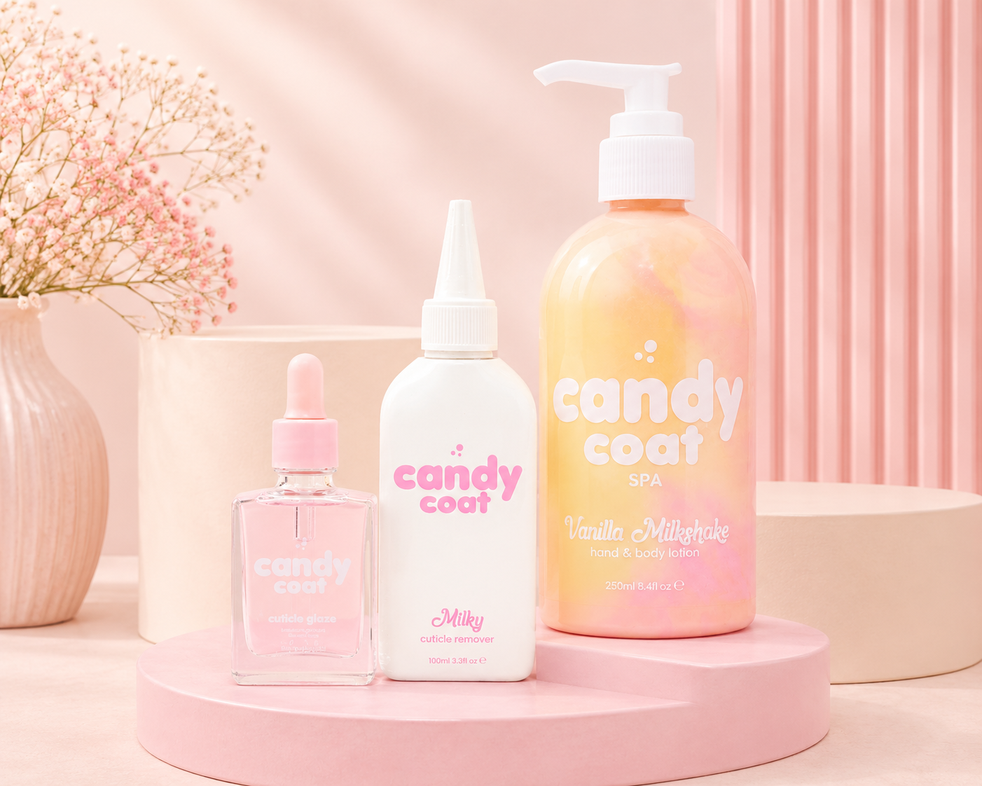 Hand Lotion, Cuticle Softener & Glaze Bundle