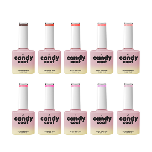Pinks & Reds Gel Nail Colour Box