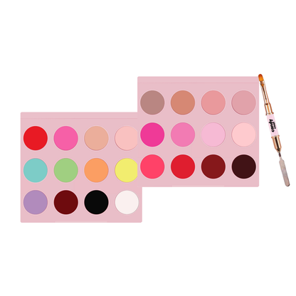 Nail Paint Palette Duo