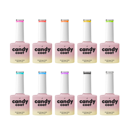 Classic Rainbow Gel Nail Colour Box