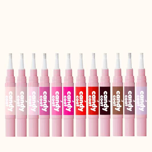 Candy Stix® Reds, Pinks & Nudes Gel Nail Pen Set 12pc