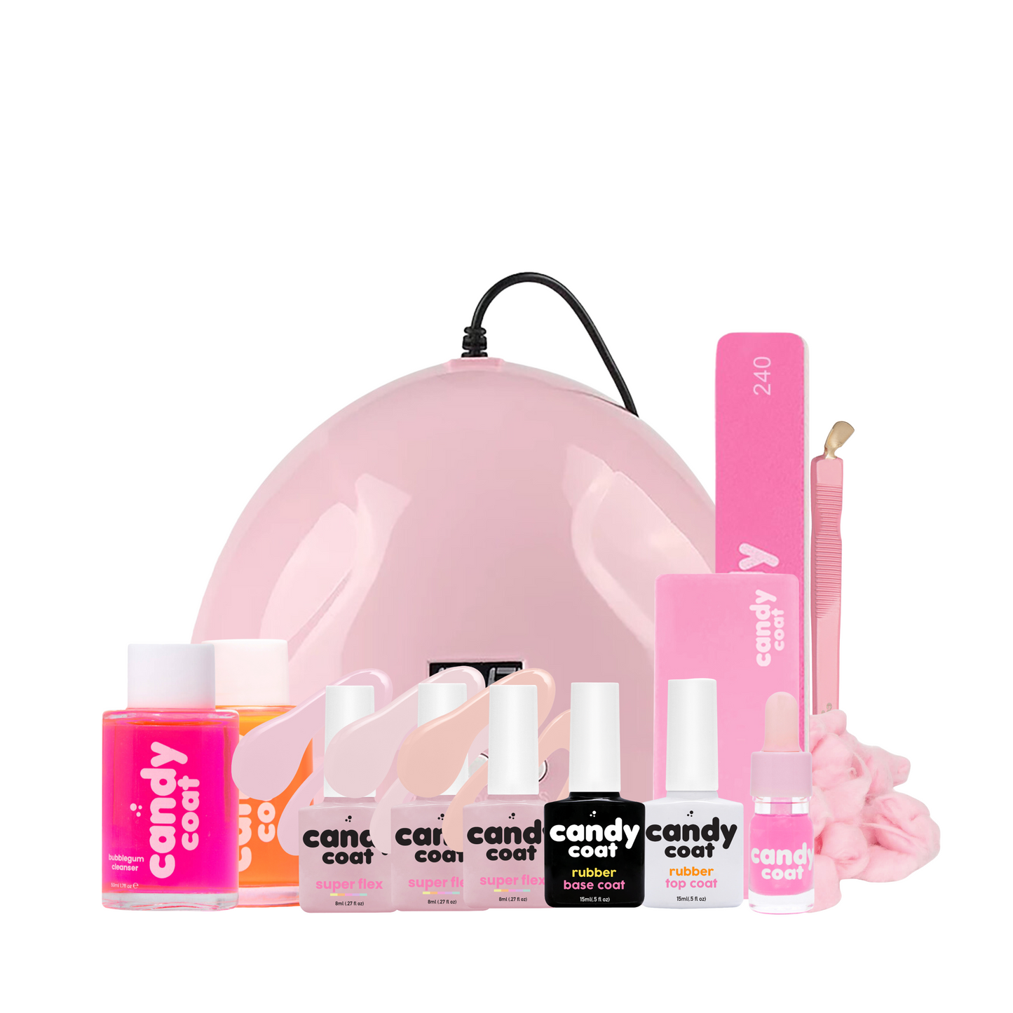 Rubber Gel Polish Kit