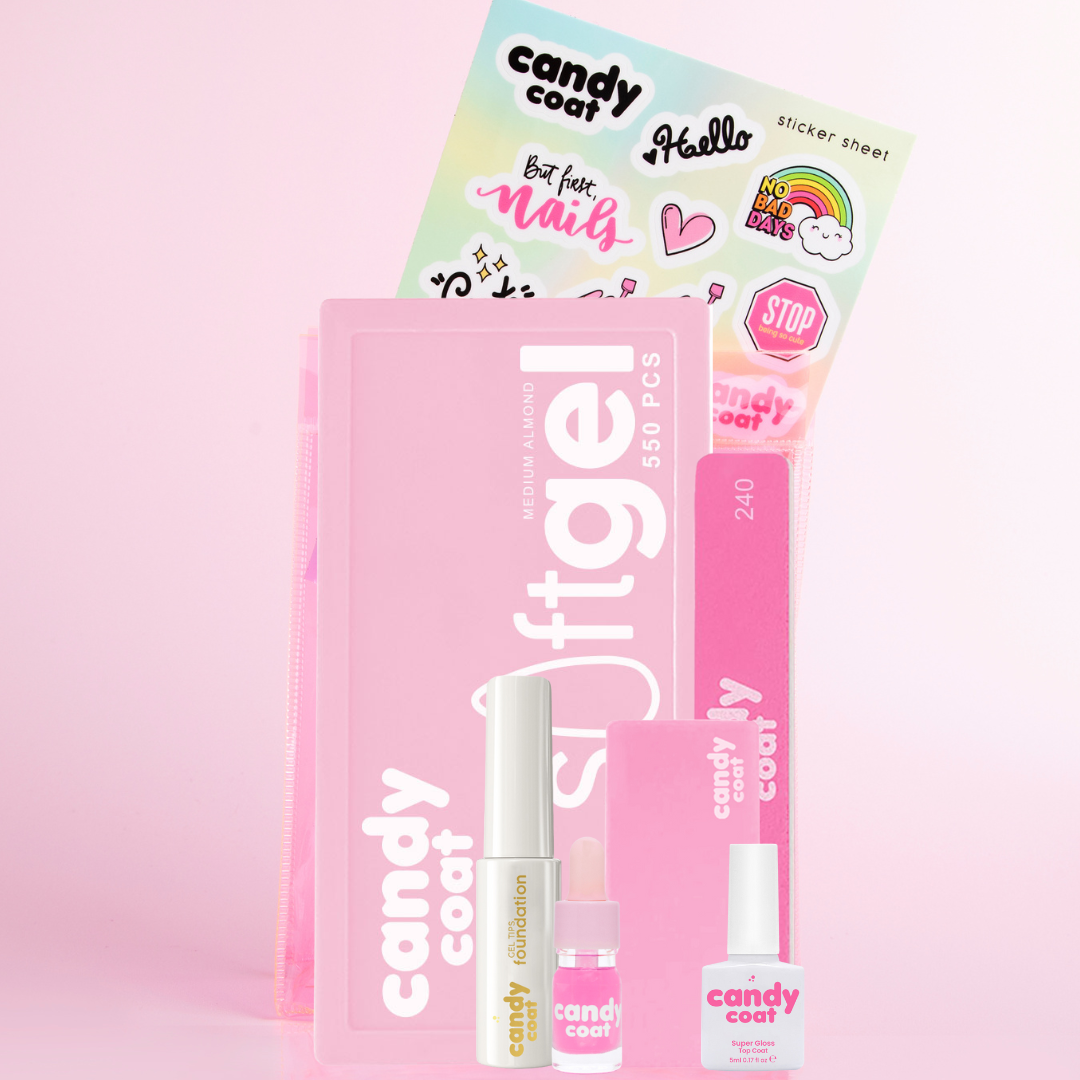 Mini Soft Gel Tips Extensions Kit