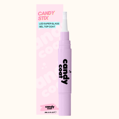 Candy Stix® Glass Gel Top Coat - Hema Free Gel Nail Pen