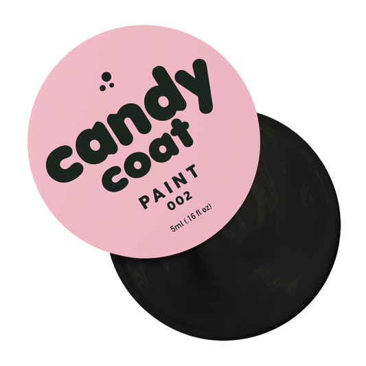 Candy Coat - Paint Pot - Black - 002