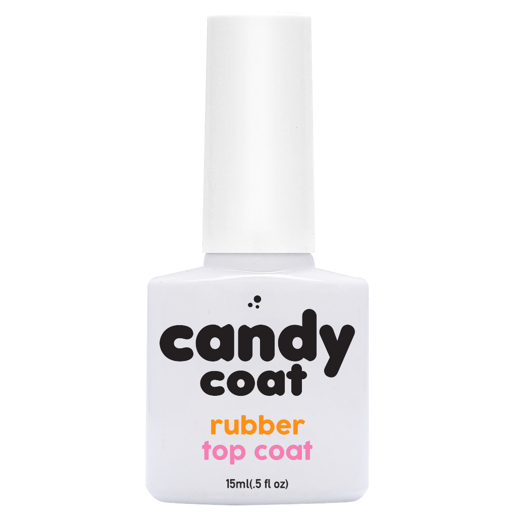 Candy Coat - Rubber Top Coat 15ml - Candy Coat