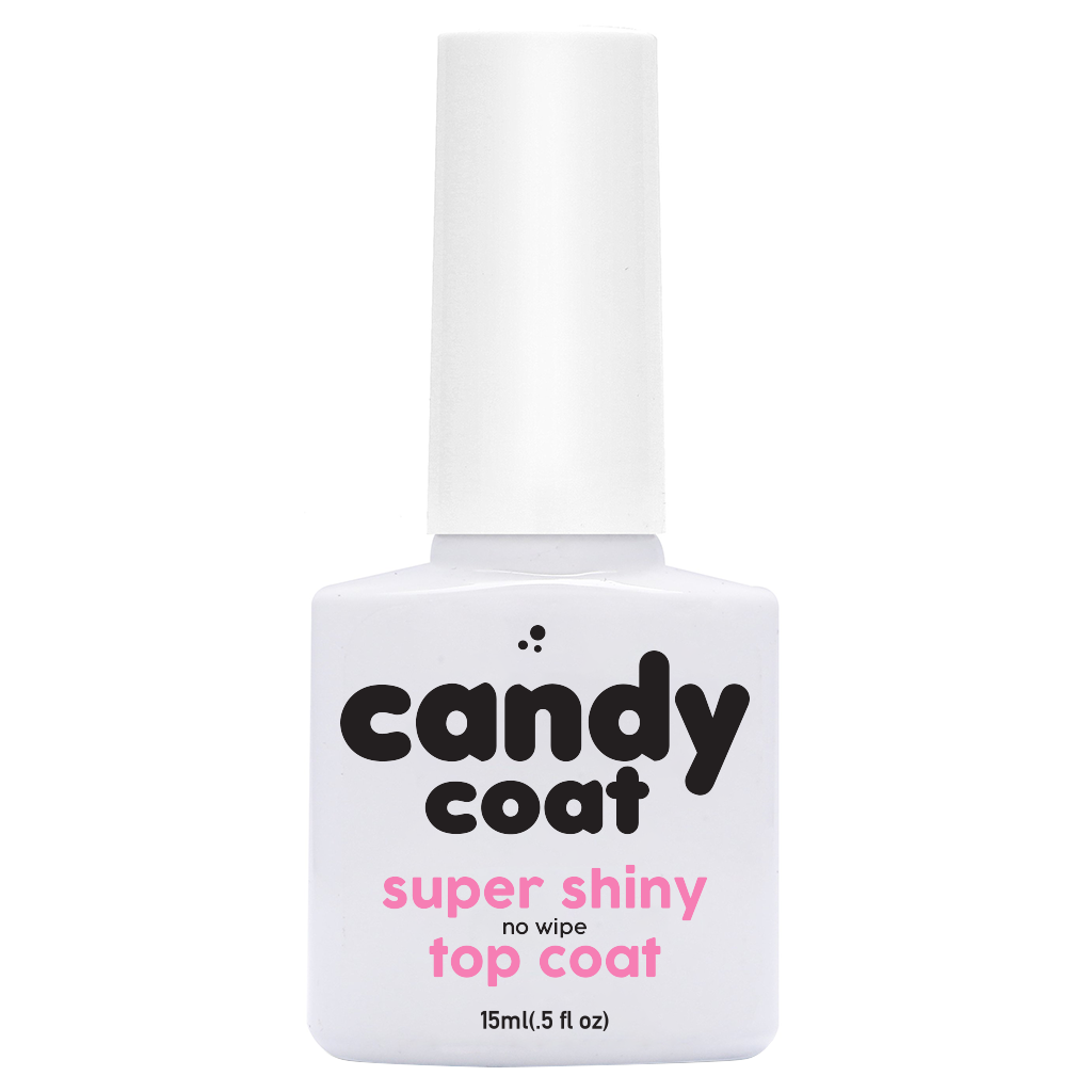 Candy Coat - Super Shiny No Wipe Top Coat 15ml - Candy Coat