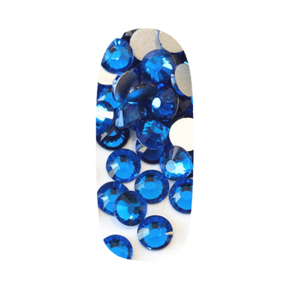 Navy Blue Blings For Nails By Candy Coat