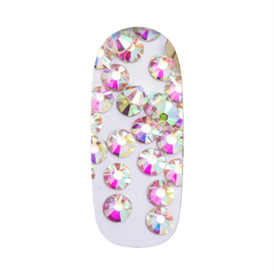 Fuschia Nail Rhinestones | Candy Coat