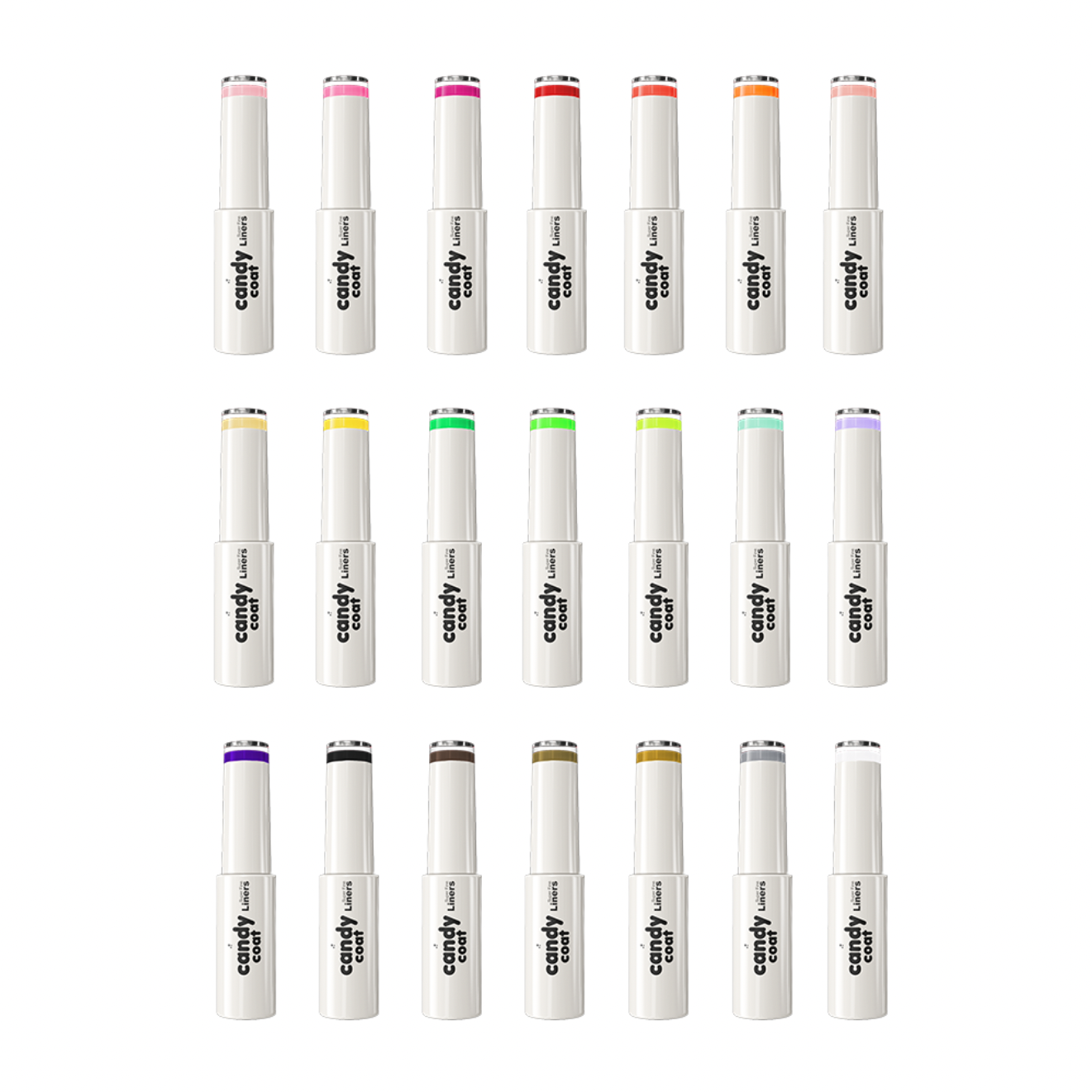 Candy Coat - Liners - Rainbow Set - Candy Coat