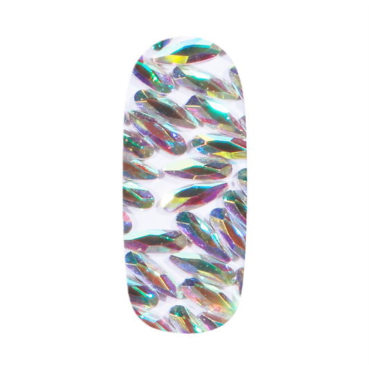 Colourful Nail Rainbow Strands | Candy Coat