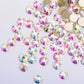 Bright And Colorful Fuschia Nail Rhinestones | Candy Coat