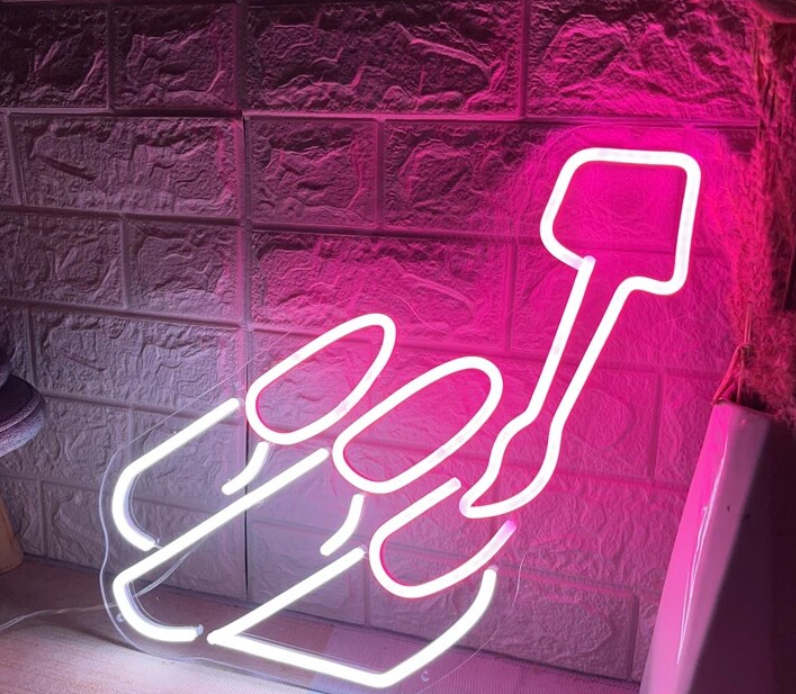 Candy Coat Pink LED Neon Light