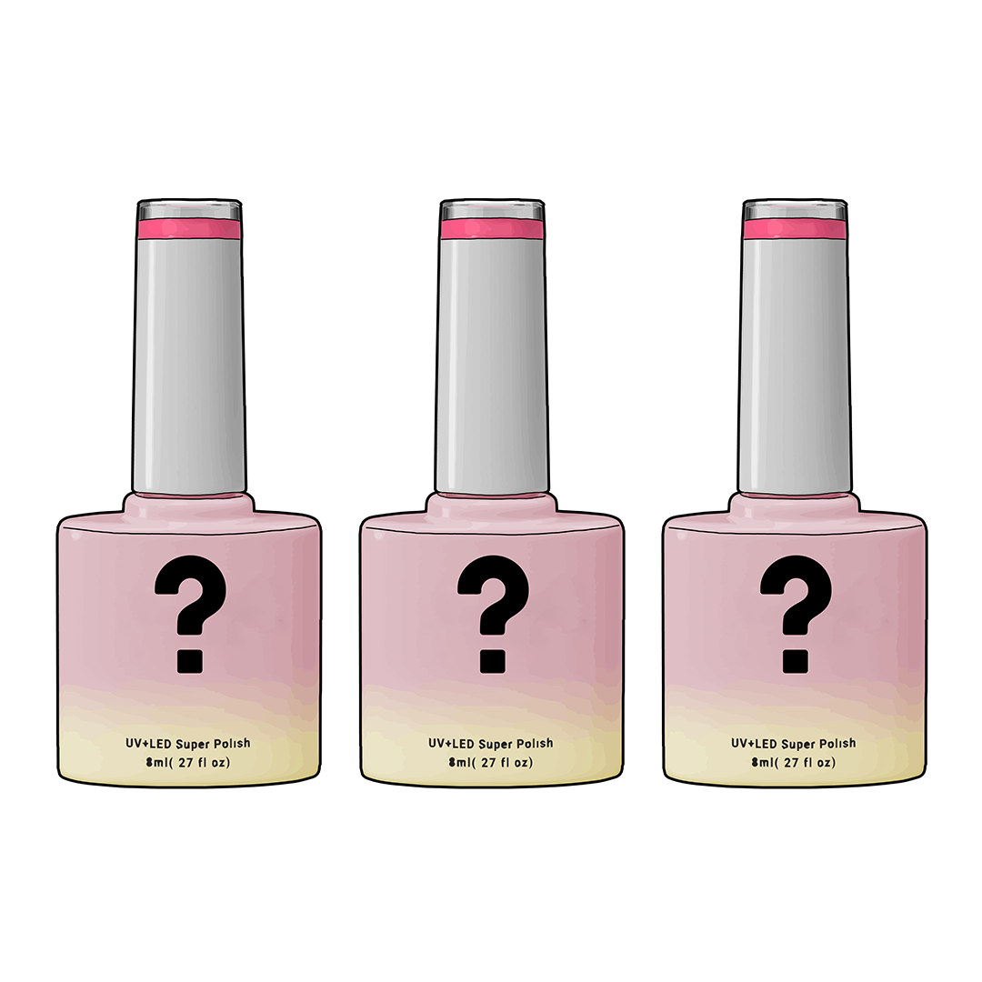 Candy Coat - Lucky Dip - 3 Classic Gel Colours - Candy Coat