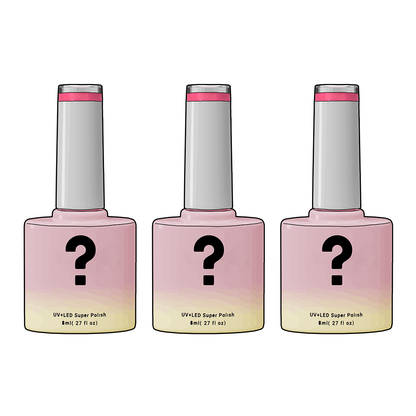 Candy Coat - Lucky Dip - 3 Classic Gel Colours - Candy Coat