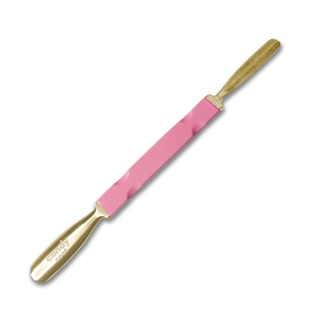 Candy Coat - Dual Flat Cuticle Pusher - Candy Coat